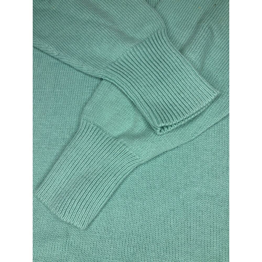 Vintage Minty Ralph Lauren Men’s Button Collar Sweater 100% Cotton Sz Lg - Picture 4 of 6